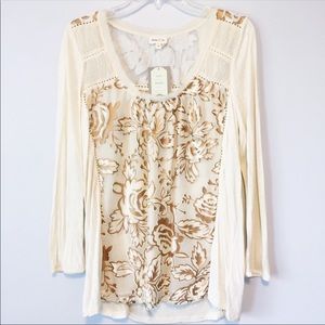 NWT ANTHROPOLOGIE BLOUSE SIZE XL